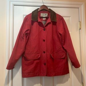 LL Bean XL petite barn coat